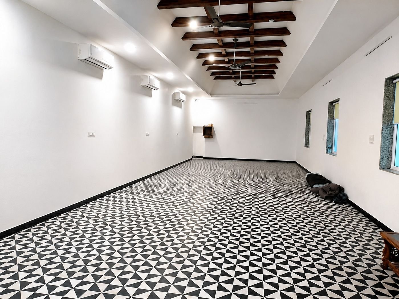 Air-conditioned banquet hall at The Ambay Villa Udaipur